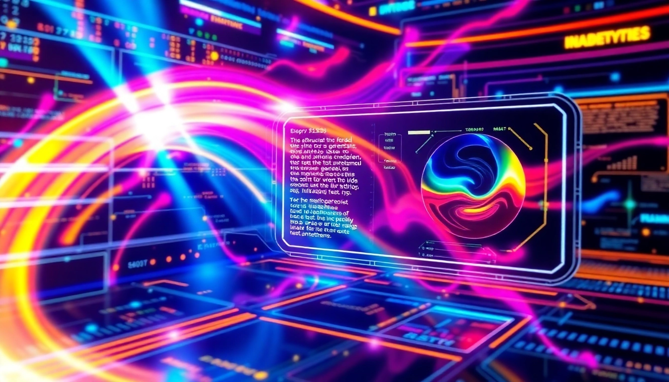 Showcase of an ai image generator no restrictions creating detailed, vibrant images from text prompts in a sleek digital environment.
